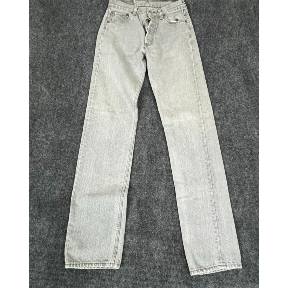1996 Levis 501 XX Jeans Mens Blue Light‎ Wash Regular Straight 30X36 Made in USA